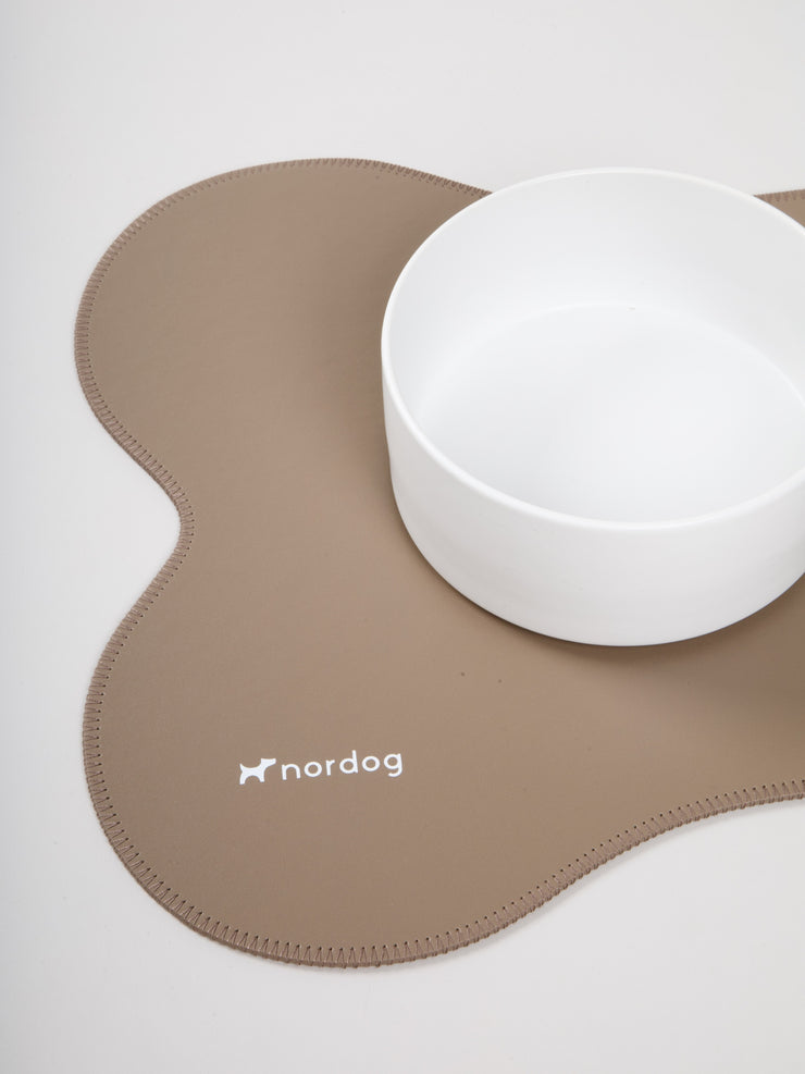 Placemat for dog bowls (cacao)