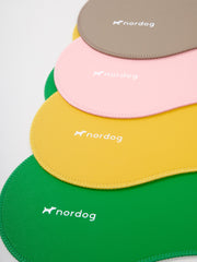Placemat for dog bowls (green)