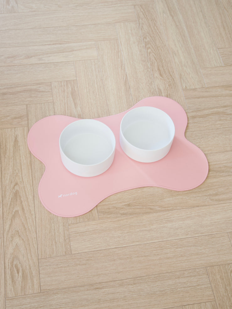 Placemat for dog bowls (candyfloss)